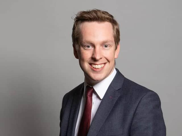MP for Corby, Tom Pursglove