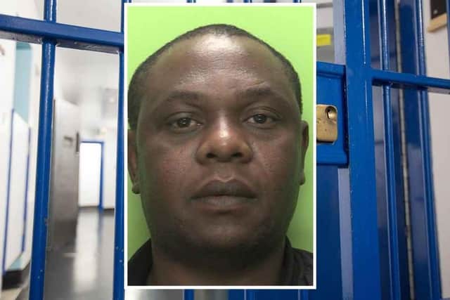 Kelvin Ndoro of Kings Street, Wellingborough has been jailed for a sexual assault whilst posing as a taxi driver in Nottingham /Nottinghamshire Police