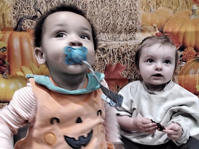 Friendship created and blooming at the weekly parent and toddler group