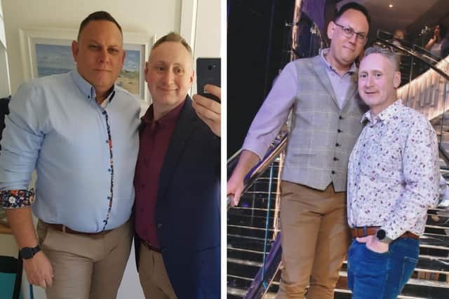 New Consultant Henco Holmes with his partner Mark Green