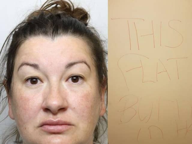 Lauren Talbot, who has been jailed for six years for setting an explosion outside her partner's flat in Northampton Picture: Northamptonshire Police