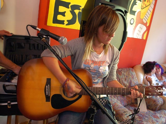 The Keystone Escape Youth Centre in Kettering held a music festival