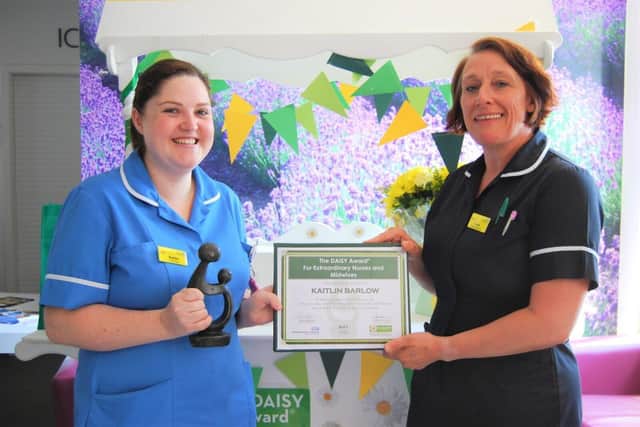 Nurses and midwives at KGH have received DAISY Awards for outstanding compassionate care