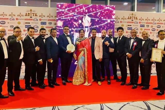 Winners celebrate at the ARTA awards