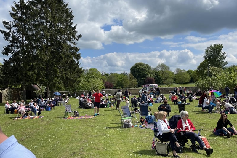 Rushden celebrates the coronation of King Charles III in Hall Park's Walled Gardens