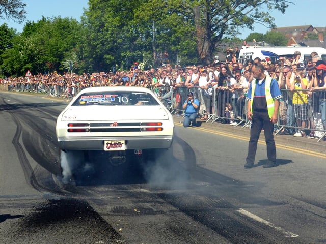 Rushden Town centre Parade of Power May 2010