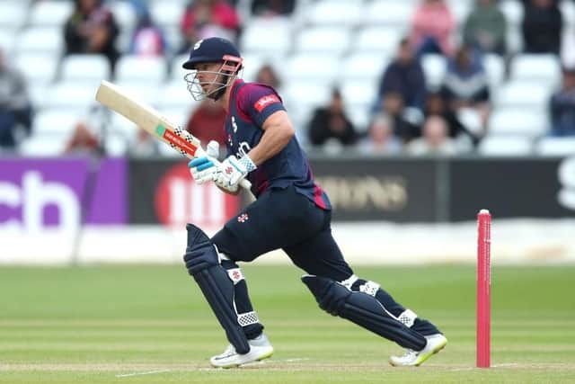 Chris Lynn has recovered from the calf strain that kept him out of Friday night's win over Lancashire Lightning
