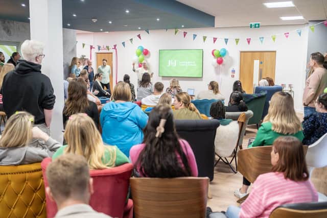 The brand launch event