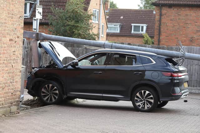 Car involved in incident behind Rockingham Road shops in Corby on Thursday, September 18 /National World