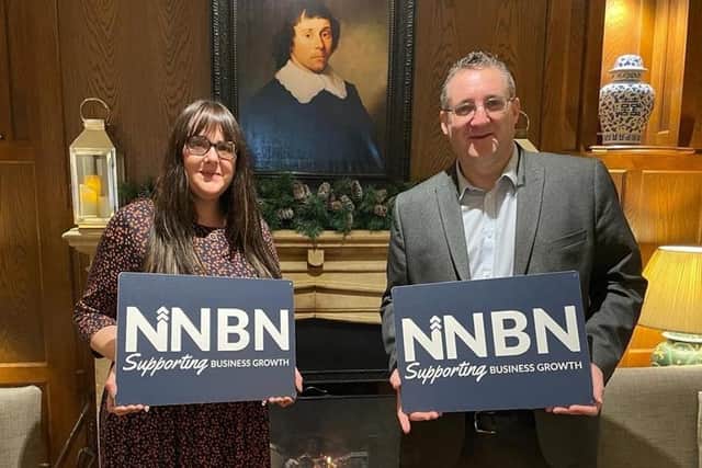 Simon Cox and Marie Baker from NNBN
