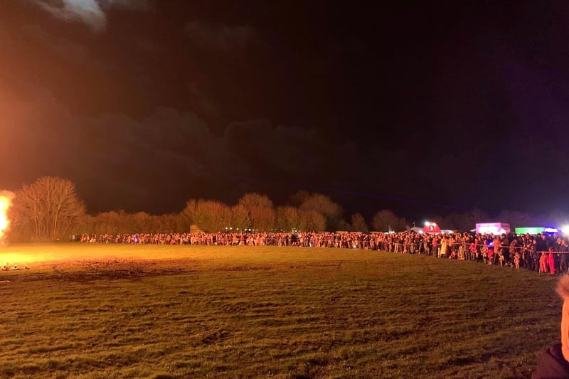 The bonfire and firework display event will take place in Teeton Road, Hollowell on Saturday November 4.
Gates open at 5pm, the bonfire will be lit at 7pm and fireworks will begin at 7.30pm.
There will be a beer tent, catering units and a small funfair on site.
Entry is £2 per person and payable on the gates only.