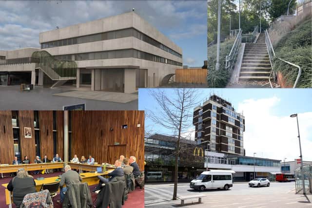 Corby's levelling up projects have come under fire from Corby Town Council
