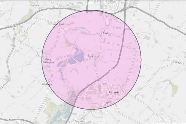 The 3km control zone has been lifted
