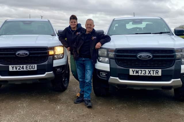SRS Operations Director Elena Paunete and Managing Director Stephen Booth