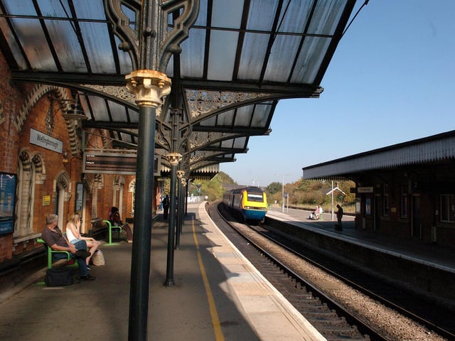 Wellingborough station September 2011