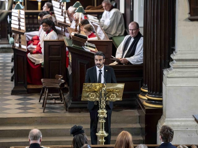 All Saints Church in Northampton hosted a remembrance service for Her Majesty Queen Elizabeth II on Sunday September 18. Pews were full as hundreds attended to pay their respects.
