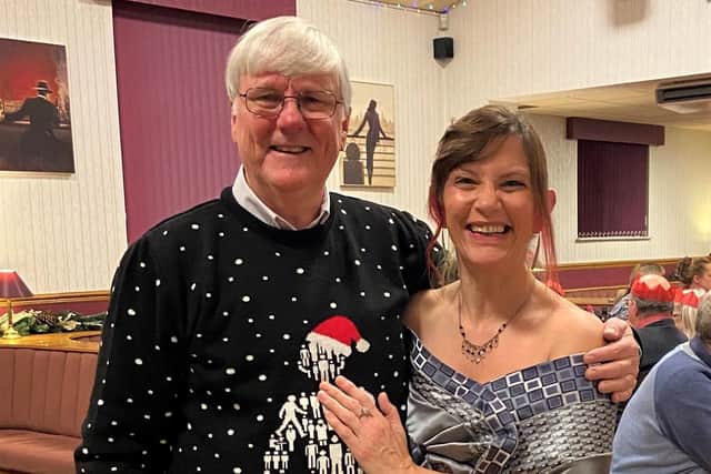 Caroline Gallacher with Mike Doherty from KDPCSG