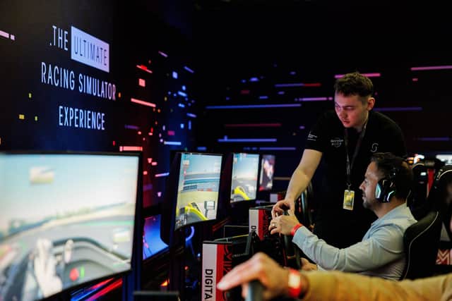 Get behind the wheel at the Silverstone Museum Sim Suite