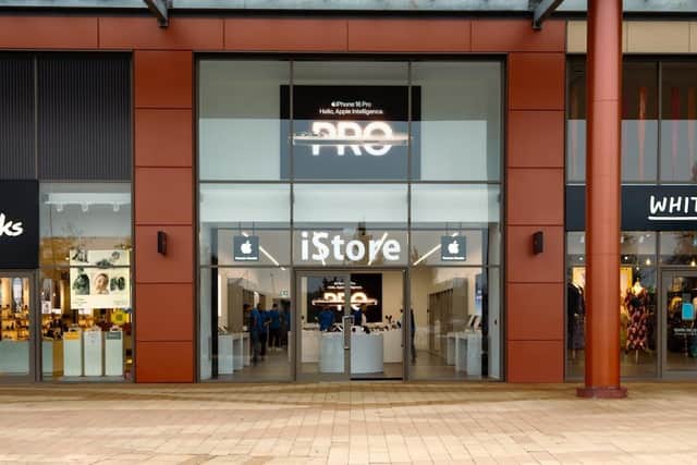 Rushden Lakes' iStore has taken the unit once occupied by Paperchase