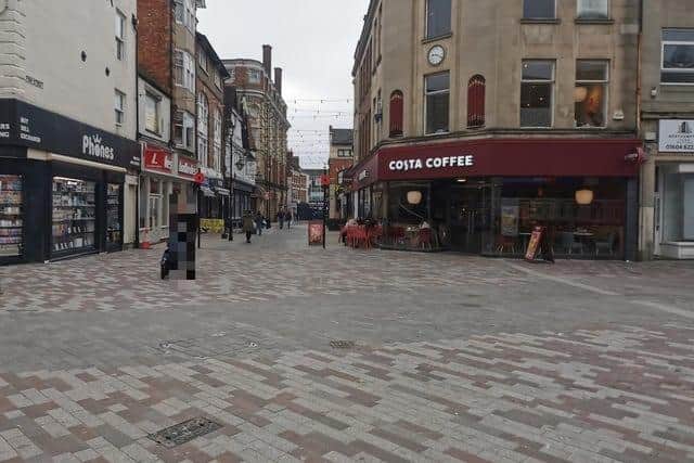 The incident happened in a pub in Fish Street.