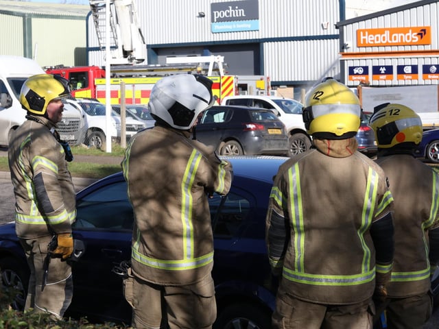 Kettering fire at Headlands MOT centre and garage