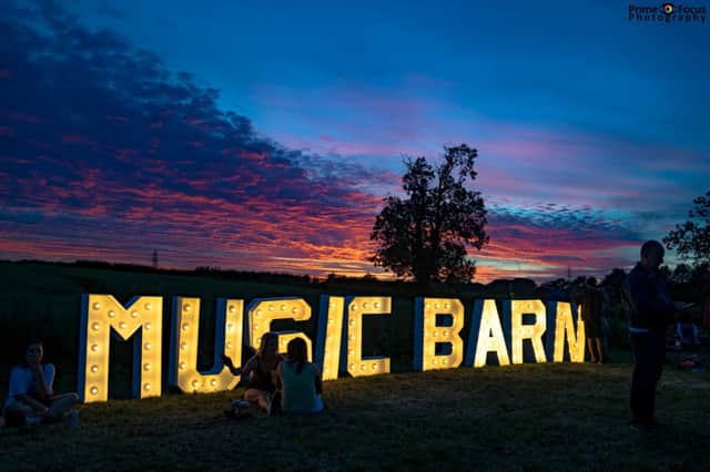 Good vibes: The Music Barn Festival is a boutique festival with an intimate feel and great atmosphere