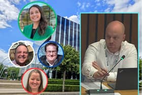 Cllr Emily Fedorowycz (Green), Cllr Scott Brown (Ind), Cllr David Howes (Cons) and Cllr Kelly Duddridge (Lab) and Cllr Chris Munday (Reform)/IMG