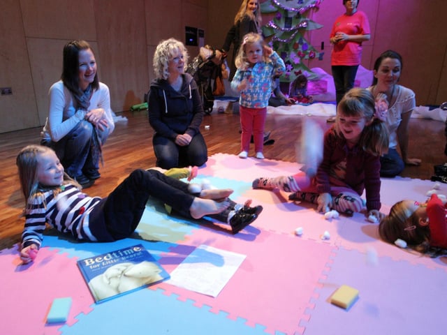 The Core's 1st birthday: Children's activities in the Lab (November 2011)