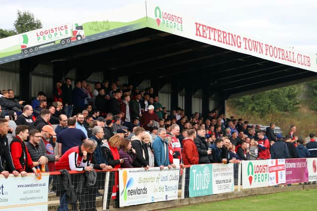 Kettering Town fans will have the chance to quiz the club's new Management Committee on Thursday night. Picture by Peter Short
