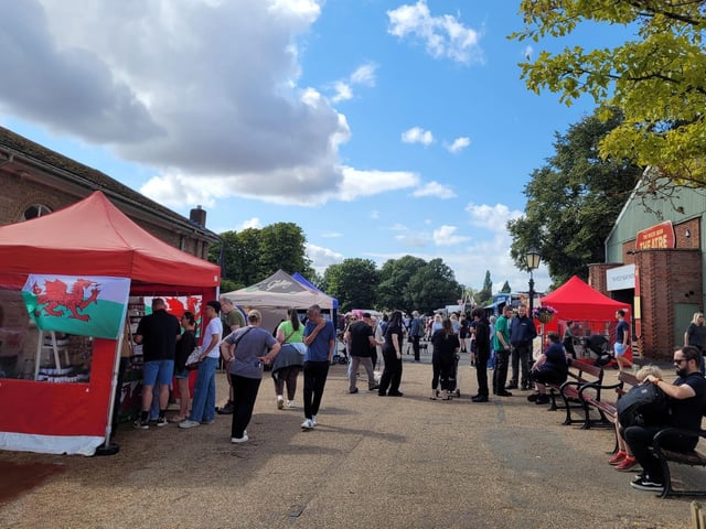There was a range of tasty treats on offer