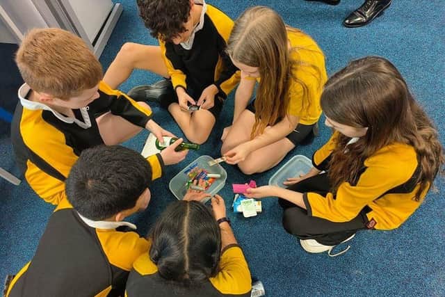 A drug awareness workshop for Y6 pupils today