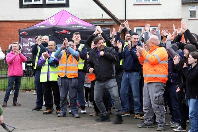 Kettering, DIY SOS Big Build BBC TV filming