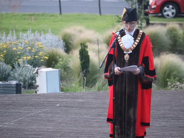 Corby D-Day Beacon Lighting 2024:Corby D-Day Beacon Lighting 2024