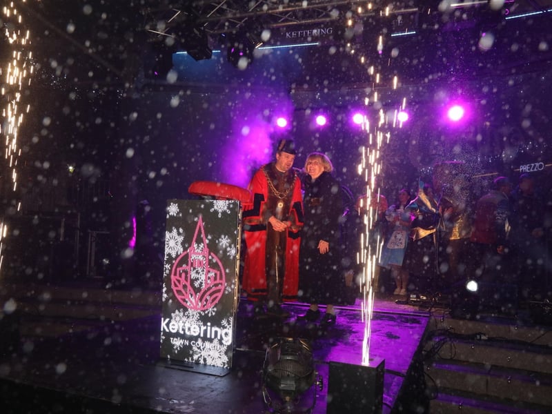 PICTURE SPECIAL: Kettering Christmas lights switch on event 2024