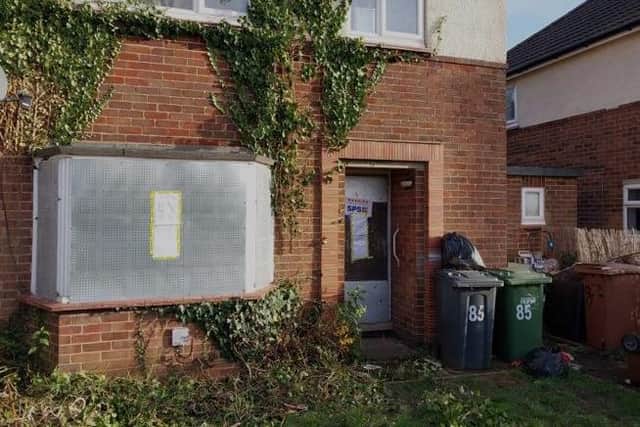 A closure order has been put on the property in Finedon/Northants Police