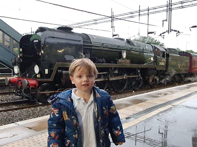 "Last year was a big year for me and my son. We started trainspotting, my son loves locomotives, especially heritage diesels and steam engines"