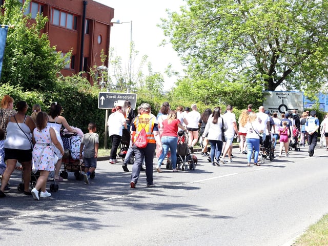 Off the Streets NN was joined by community leaders from the Queensway estate and bereaved families