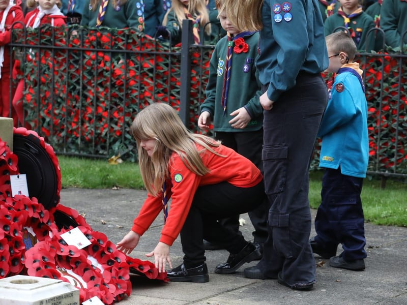 Corby Remembrance Sunday service