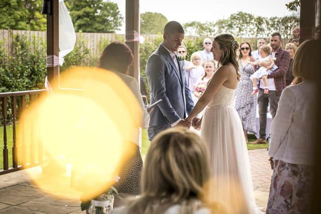 Warren Hill's first and only wedding ceremony. Credit: Sean O'Dell Photography