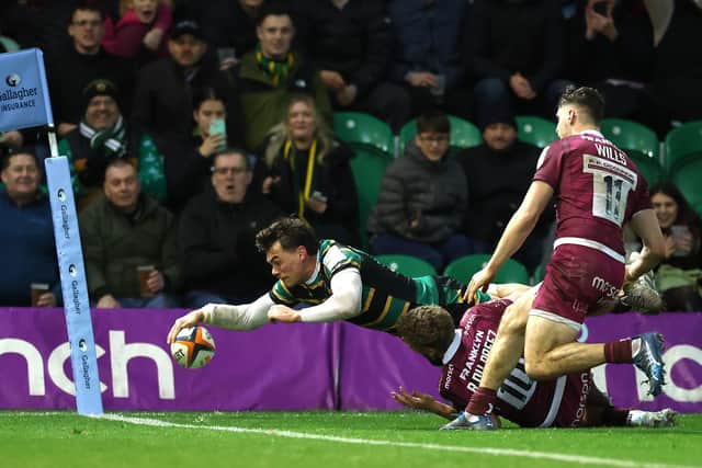 George Furbank scored in the win against Sale on December 20 (photo by David Rogers/Getty Images)