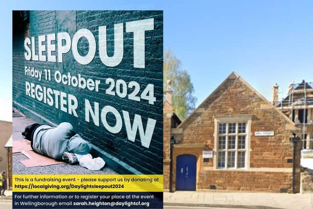 The sleepout is taking place on Friday (October 11)