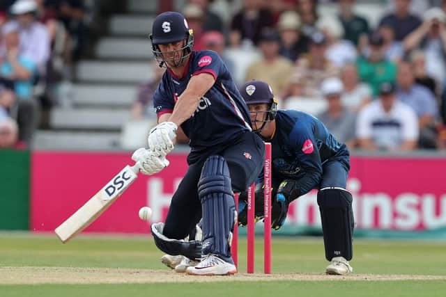 Chris Lynn failed to reach the heights of the 2022 season, but was still the top run-scorer for the Steelbacks (Picture: David Rogers/Getty Images)