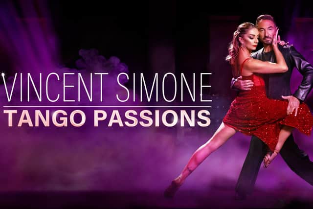 Vincent Simone and Victoria Martin take the lead in Tango Passions
