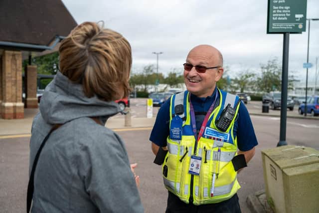 PCSO Peter Littleton is retiring this month