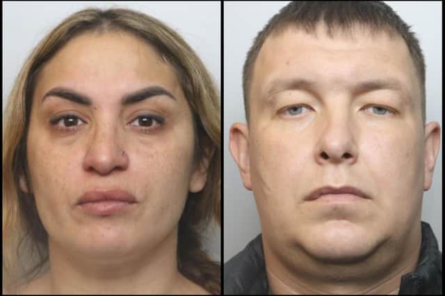 Lyda Petraviciute and Laisvydas Urbaitis are serving sentences of nine years for human trafficking in Corby. Image: NW