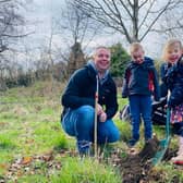 Join families at the tree planting events in Kettering