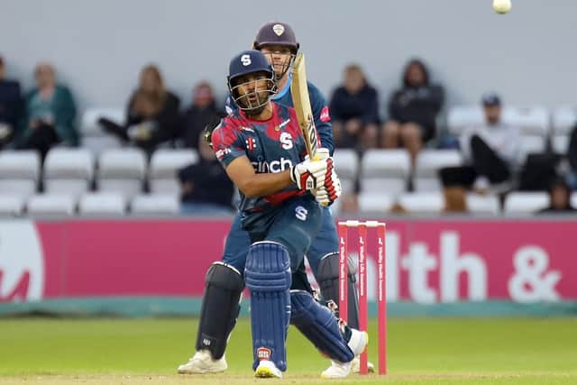 Ravi Bopara was in great form with bat and ball on his Steelbacks debut on Thursday night (Picture: Peter Short)