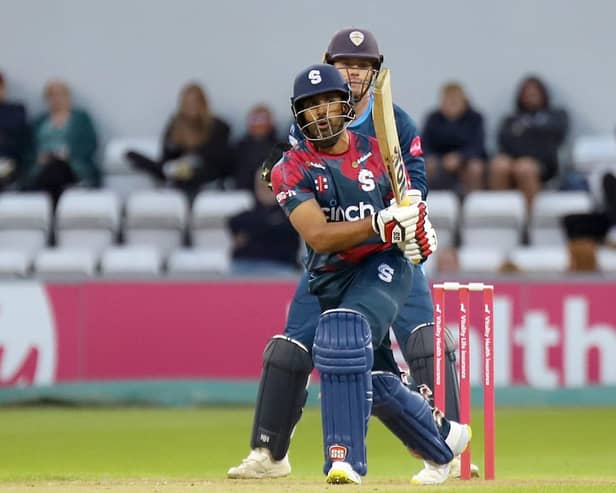 Ravi Bopara was in great form with bat and ball on his Steelbacks debut on Thursday night (Picture: Peter Short)
