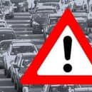 Police and paramedics are at the scene of a multi-vehicle crash on the A45 at Northampton on Wednesday morning