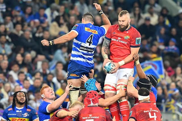 RG Snyman is set to return against Saints (photo by RODGER BOSCH/AFP via Getty Images)